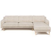 Resim Normod Klem Slim 292 x 171 Köşe Ahşap Ayak - Doğal Doku 