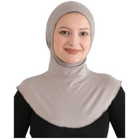 Resim Modish Group Kadın Boyunluklu Hijab Tesettür Pratik Spor Bone - Sarı Açık Vizon 