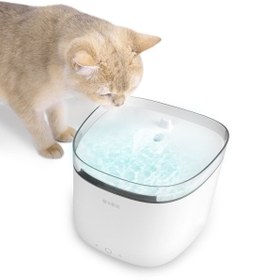 Resim Gaman Tuya Uygulama Kontrollü Akıllı Otomatik Evcil Hayvan Su Sebili 