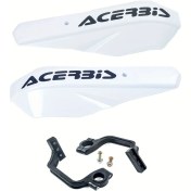 Resim Tongdashop Ktm Honda Yamaha Suzukı Universal 22mm 28mm Beyaz Motosiklet El Koruyucu 