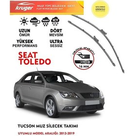 Resim Seat Toledo Cam Muz Silecek Seti 2017 Model Araca Özel 