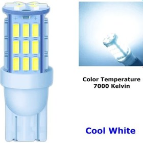 Resim Dashanshop 20 Adet Süper Parlak 12v T10 Led Soğuk Beyaz Işık, Araç Karavan Dolap Aydınlatma 