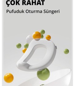 Resim Wellgro Dino 2'si 1 Arada Bebek Lazımlık ve Tuvalet Adaptörü - Yeşil 