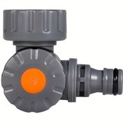 Resim 2.54 cm Dönebilen Emzik Bağlantısı - Dayanıklı Plastik Hızlı Bağlantı Musluk Adaptörü US/EU Dişlileri ile, Ergonomik Tutuşlu Araba Yıkama, Çamaşır Makinesi Hortumları & Su Tabancası Aksesuarları için, Güvenli Su Bağlantısı, Sağlam Plastik Yapı 