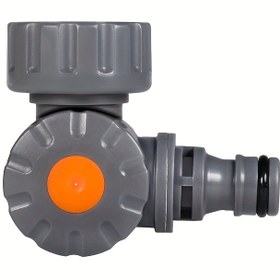 Resim 2.54 cm Dönebilen Emzik Bağlantısı - Dayanıklı Plastik Hızlı Bağlantı Musluk Adaptörü US/EU Dişlileri ile, Ergonomik Tutuşlu Araba Yıkama, Çamaşır Makinesi Hortumları & Su Tabancası Aksesuarları için, Güvenli Su Bağlantısı, Sağlam Plastik Yapı 