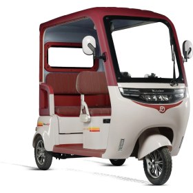 Resim Motolüx Fx 24 Üç Tekerli Elektrikli Motosiklet Kırmızı 