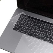 Resim Microcase Macbook Air 13 2020 A2179 Silikon Klavye Koruması Eu Türkçe Şeffaf 