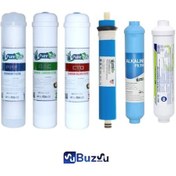 Resim Puretech Yakut Su Arıtma Filtresi Komple Set Alkali Filtreli 6Lı 