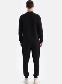 Resim Dagi Erkek Scuba Yarım Fermuarlı Sweatshirt, Modal 