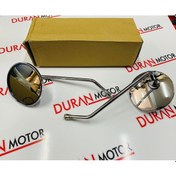 Resim Cg Krom Nikel Ayna 10 Mm Yuvarlak Set Oem 