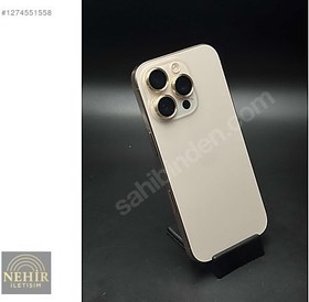 Resim Apple iPhone 16 Pro İkinci El YD | 128 GB | Çöl Titanyum 
