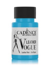 Resim Leather Vogue Deri Boyası Lv-08 Açık Turkuaz 50 Ml 