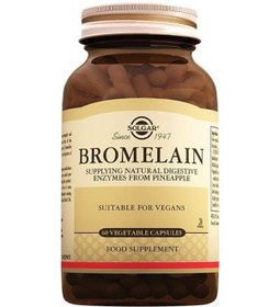 Resim Solgar Bromelain 150 MG 60 Kapsül 