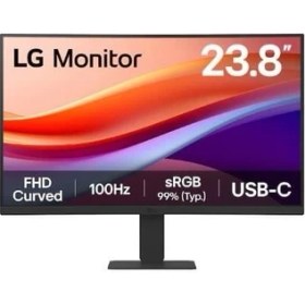 Resim Lg 23.8'' 24U421A-B 100Hz 5ms(gtg) Usb-C’li (1xHDMI) Va Fhd Curved Monitör 