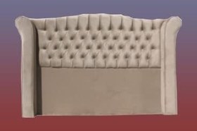 Resim Başlık 14288 Alc Grand 150 lik Tay Tüy Açık Kahve Kapitone Çift Kişilik Başlık 