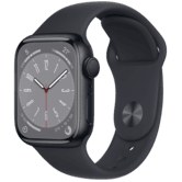 Resim Apple Watch Series 8 MNP53TU/A Siyah Akıllı Saat 