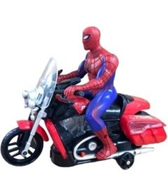 Resim Brother Toys Avengers Yenilmezler Örümcek Adam Spiderman Robot Işıklı Sesli Motor Oyuncak 