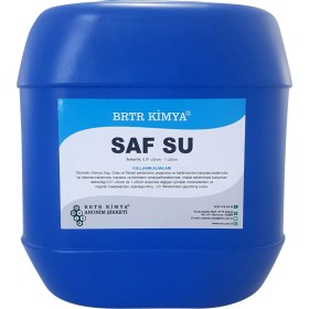 Resim Brtr Kimya 20 Lt Saf Su-Deiyonize Su-Distile Su 