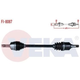 Resim Fiat Egea Ön Sol Aks [Cey] (52062144) 