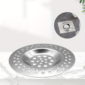Resim Gövdesinde delikler bulunan, paslanmaz çelikten üretilmiş bir banyo gider süzgeci. Saç tıkanıklıklarını ve küvetteki tıkanıklıkları önlemek için tasarlanmıştır. 