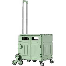 Resim Windcamp Katlanabilir Yeşil Piknik Kamp Arabası 