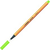 Resim Stabilo Keçe Uçlu İnce Kalem 88 Point 0.4 MM Fosforlu Yeşil 88/033 