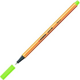 Resim Stabilo Keçe Uçlu İnce Kalem 88 Point 0.4 MM Fosforlu Yeşil 88/033 