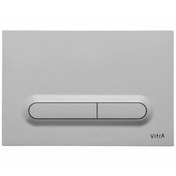 Resim VitrA Loop T 740-0786 Kumanda Paneli, Parmak Izi Bırakmayan, Hijyenik Kaplama, Mat Krom 