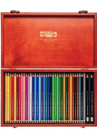 Resim Supertrend Polycolor Artist Kuru Boya Kalemi Seti 36 Renk Ahşap Kutu Görsel Rengi 