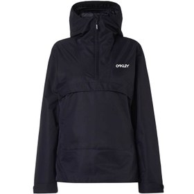 Resim Oakley Holly Anorak Kadın Siyah Snowboard Ceketi 