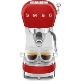 Resim smeg Espresso Kahve Makinesi Kırmızı 