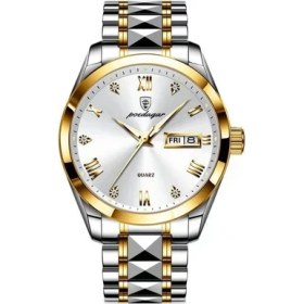 Resim Hanyang 985 Gd Wh S Poedagar Üst Marka Lüks Moda Yeşil Kadran Izle Erkekler Su Geçirmez Aydınlık Hafta Tarih Saat Spor Saatler Erkek Kuvars Kol Saati (Yurt Dışından) 