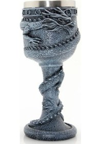 Resim Ejderha Tasarımlı Paslanmaz Çelik Kadeh Bardak Model 1 