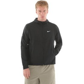 Resim Nike Miler Erkek Yağmurluk-Rüzgarlık Siyah 