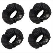 Resim Galaxxy Bebek Arabası Tekerlek Kılıfı Toz Geçirmez Tekerlekli Sandalye Lastiği Koruyucu, 20 cm (Yurt Dışından) 