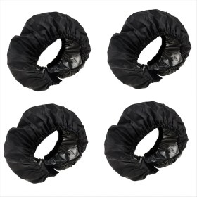 Resim Galaxxy Bebek Arabası Tekerlek Kılıfı Toz Geçirmez Tekerlekli Sandalye Lastiği Koruyucu, 20 cm (Yurt Dışından) 