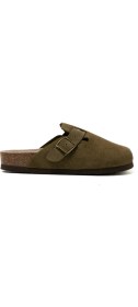 Resim Kadın Terlik Rıva G105944 Genuins Velour Kaki 