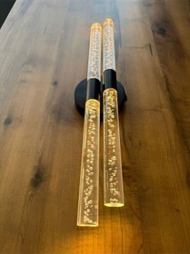 Resim Bubblelight Dubble Şık Ve Zarif Modern Led Duvar Aplik Siyah Rgb Elektrikli Kumandalı Siyah 