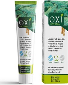 Resim Oxi Natural Bitki İçerikli Mineralli Diş Macunu 75 Ml. 3'lü Paket Temel Bakım 
