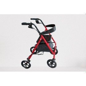 Resim Ekonomik Rolatör Tekerlekli Rollator Yürüteç Hasta Yaşlı Yürüteci P580 
