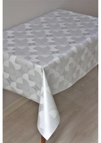 Resim Elyaf Astarlı Silinebilir Pvc Muşamba Masa Örtüsü 68-amrlgeo-gri 