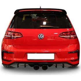 Resim Volkswagen Golf 7 2012 - 16 Uyumlu Yedek Parça R400 Difüzör Plast 