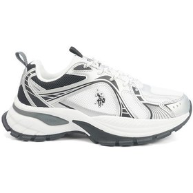 Resim U.s. Polo Assn. Rexha 5pr Beyaz Kadın Sneaker Beyaz-sıyah 