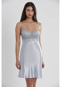 Resim Pierre Cardin 6'lı Kaplı Gecelik Sabahlık Set 6325 Mist 001 