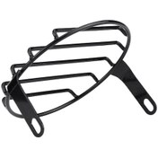 Resim Ximistore9 6.5 İnç Çelik Motor Ön Far Koruması - Retro Tarzı Çubuklu Kafes, Kırılma Ve Çizilmeyi Engeller, Kolay Kurulum 