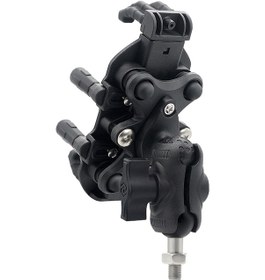 Resim Mufunye Titreşim Sönümleyicili Motosiklet Telefon Tutucu 360 Ayarlanabilir Dönebilen Motosiklet M10 Bilyalı Başlık Montajı Chy1224 