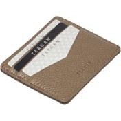 Resim Bej Deri Unisex Kredi Kartlık - S1KK00001665-B73 