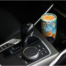 Resim Genel Markalar Silindir Kutulu Peçete 3'lü Set (3 Farklı Desen ) - Araç Bardaklık Peçete Kutusu 