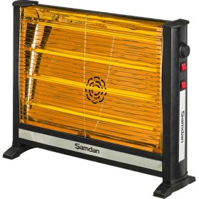 Resim Şamdan 3003 Slim Quartz Elektrikli Isıtıcı Soba 