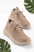 Resim Bambi Vizon Triko Kadin Sneaker K01673074982 Bambi